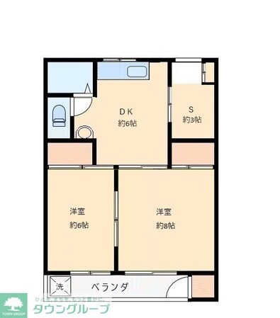 レジデンス浦和常盤の物件間取画像